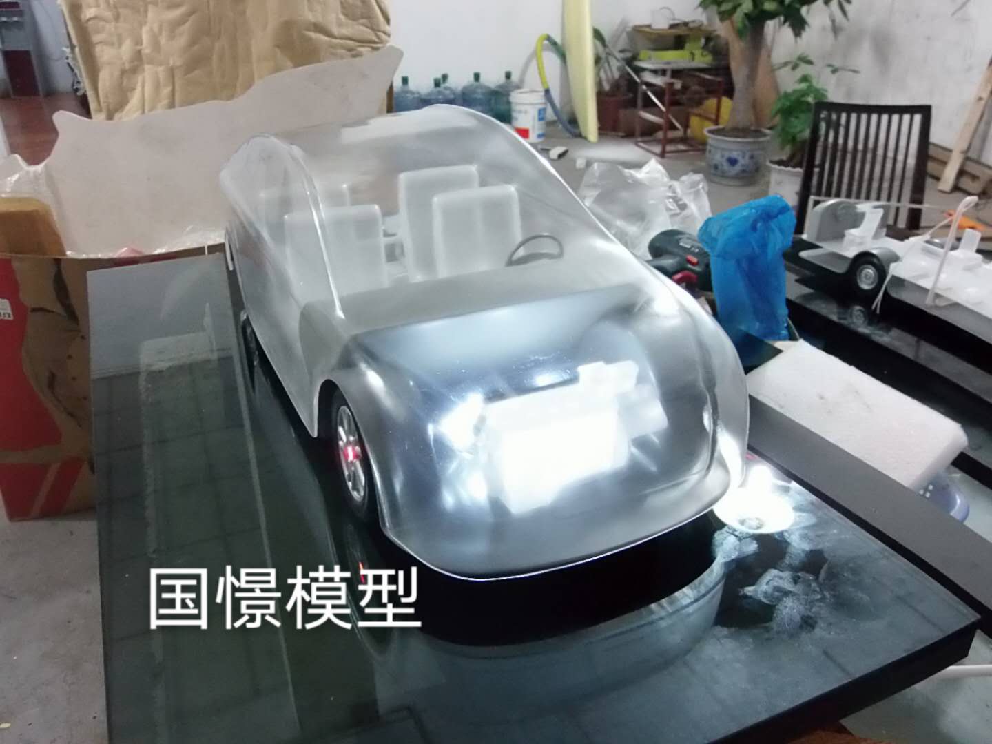 甘谷县透明车模型